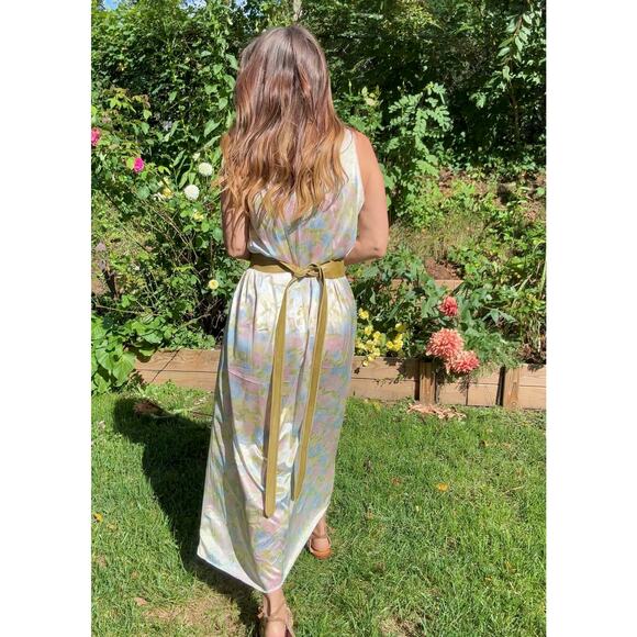 Olive Argentinian Leather Wrap Belt / ADA - Picture 5 of 9